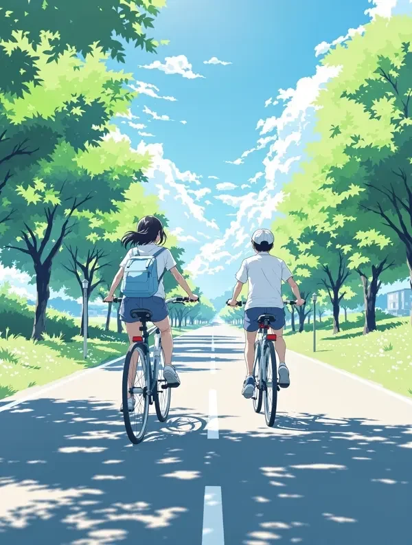 薄荷之夏 漫画封面
